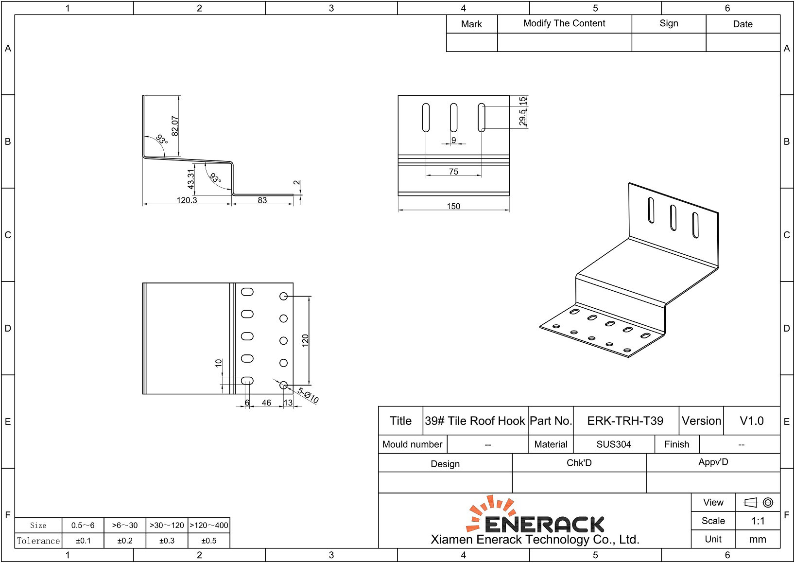 solar panel tile roof hook