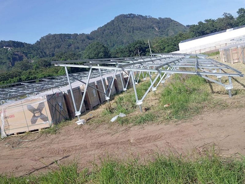 ZAM ground solar mounting systems