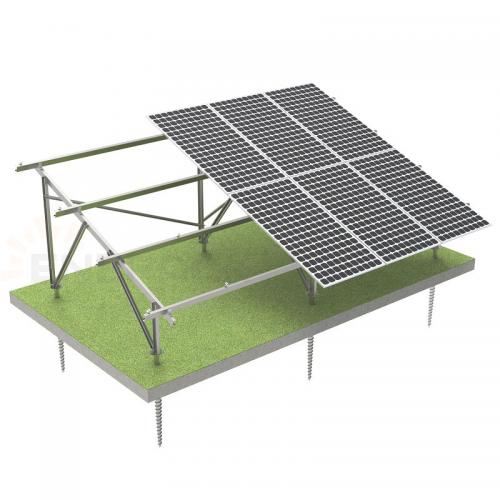 ground solar mounting system