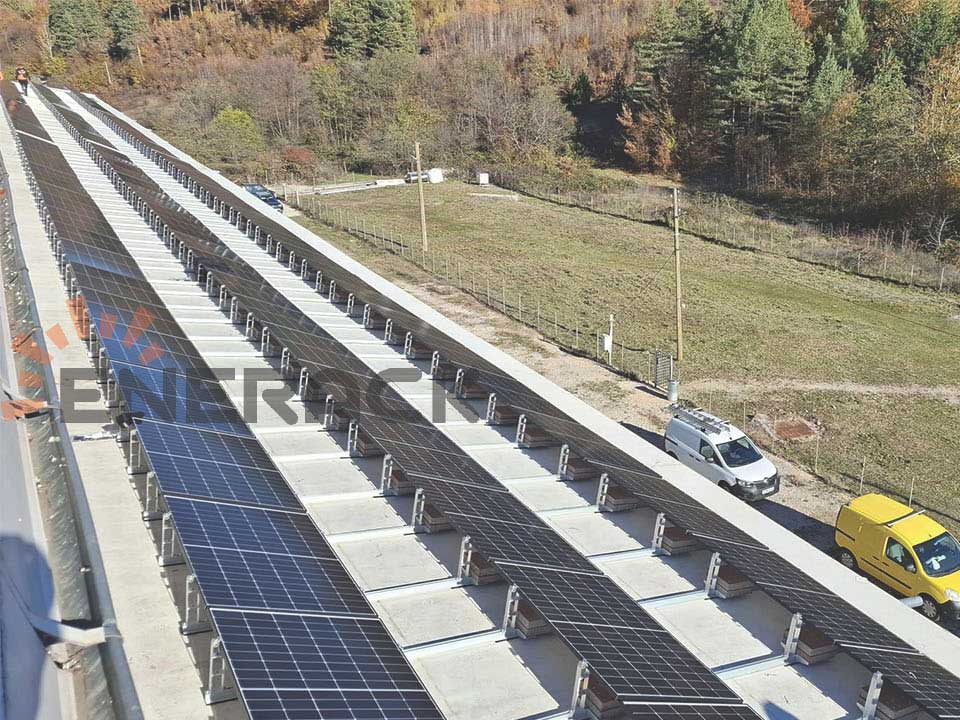 Sistema de energía ultra baja con balasto de 600 kW en Bulgaria