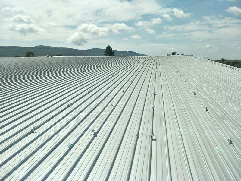 Proyectos de techo de hojalata de 16MW