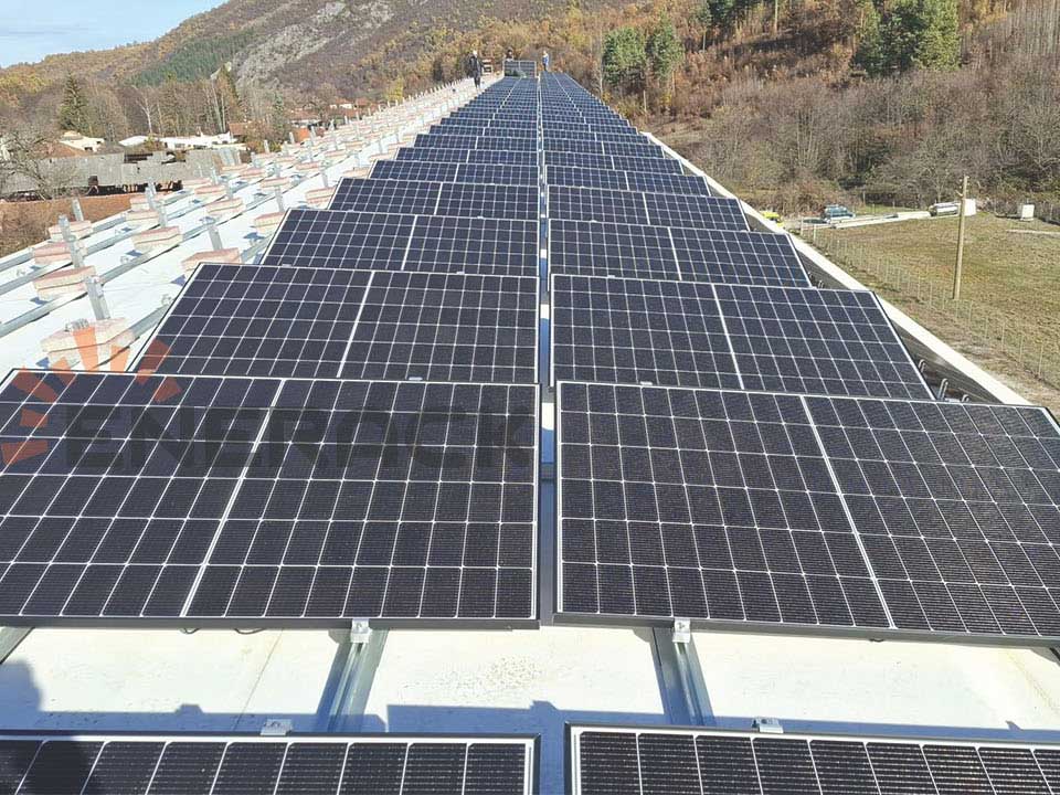 Sistema de energía ultra baja con balasto de 1 MW en Bulgaria